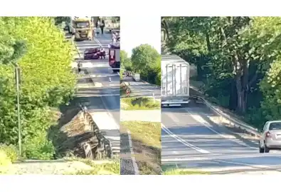 Wypadek w Łubienicy pod Pułtuskiem